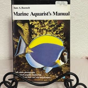 Marine Aquarists manual 1983